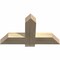 Ekena Millwork Eugene Rough Sawn Timber Gable Bracket, Douglas Fir, 36"W x 21"H x 4"D x 6"F, 14/12 Pitch GBW036X21X0406EUG00RDF - alternate 4